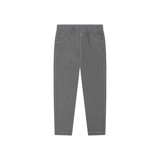 Szare spodnie typu jegginsy dla dziewczynki ze sklepu 5.10.15 w kategorii Spodnie dziewczęce - zdjęcie 169714391