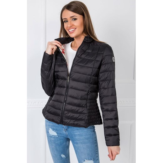 Czarna kurtka pikowana bez kaptura Daphne ze sklepu 5.10.15 w kategorii Kurtki damskie - zdjęcie 169714513