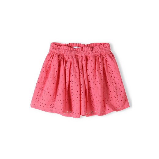 Różowa spóniczka krótka haftowana dla niemowlaka ze sklepu 5.10.15 w kategorii Spódnice - zdjęcie 169714683