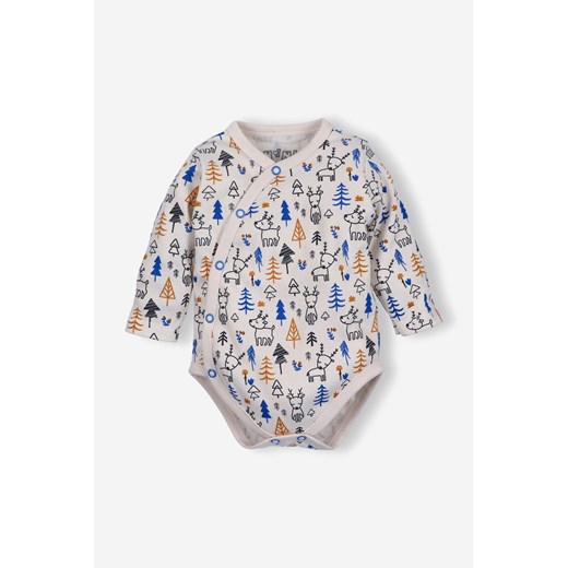 Body niemowlęce z bawełny organicznej dla chłopca ze sklepu 5.10.15 w kategorii Body niemowlęce - zdjęcie 169714814
