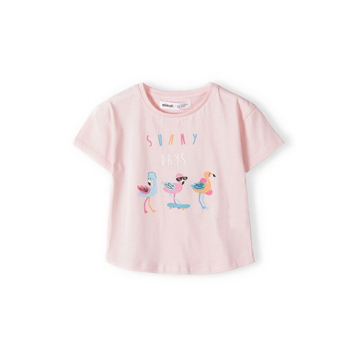 Bawełniana koszulka dla niemowlaka z nadrukiem ze sklepu 5.10.15 w kategorii Koszulki niemowlęce - zdjęcie 169715000