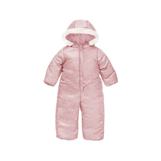 Kombinezon niemowlęcy w serduszka zimowy Winter 2023 ze sklepu 5.10.15 w kategorii Kombinezony i kurtki - zdjęcie 169715002