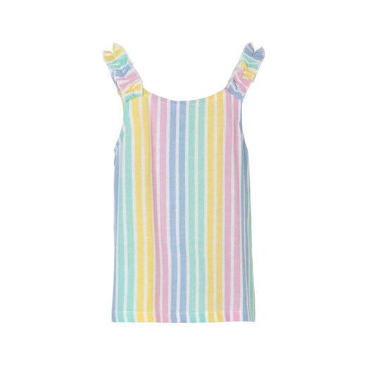 Kolorowa koszulka na ramiączkach w paski dla niemowlaka Minoti 92/98 wyprzedaż 5.10.15