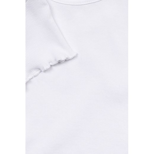 T-shirt dziewczęcy basic biały Minoti 146/152 5.10.15