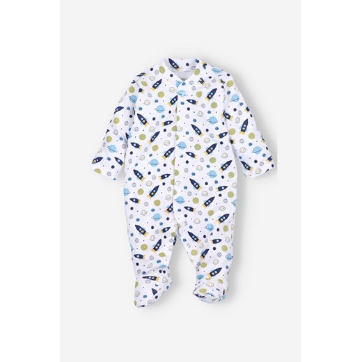 Pajac niemowlęcy z bawełny organicznej dla chłopca ze sklepu 5.10.15 w kategorii Pajacyki - zdjęcie 169715401
