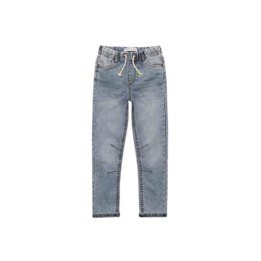 Spodnie niemowlęce jeansowe jasne ze sklepu 5.10.15 w kategorii Spodnie i półśpiochy - zdjęcie 169715784