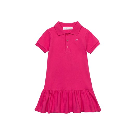 Sukienka dziewczęca polo różowa ze sklepu 5.10.15 w kategorii Sukienki dziewczęce - zdjęcie 169715982