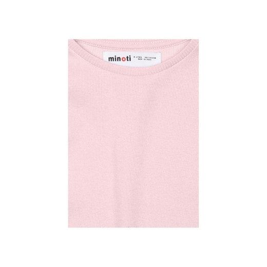Różowa bluzka dla niemowlaka z długim rękawem Minoti 80/86 5.10.15