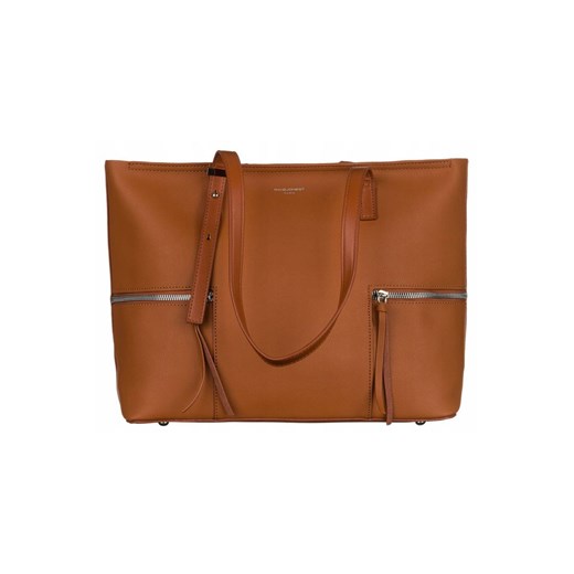 Duża shopperka damska ze skóry ekologicznej ze sklepu 5.10.15 w kategorii Torby Shopper bag - zdjęcie 169716450