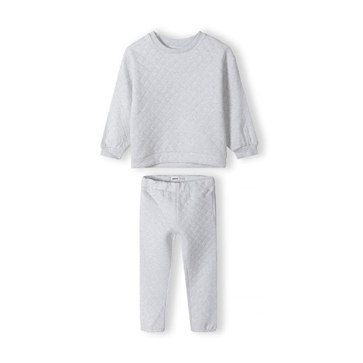 Jasmoszary komplet dresowy dziewczęcy- bluza i spodnie ze sklepu 5.10.15 w kategorii Dresy dziewczęce - zdjęcie 169716471