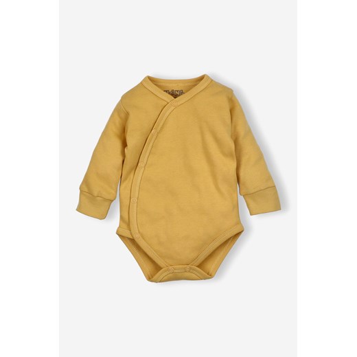 Body niemowlęce z bawelny organicznej - żółte ze sklepu 5.10.15 w kategorii Body niemowlęce - zdjęcie 169716551