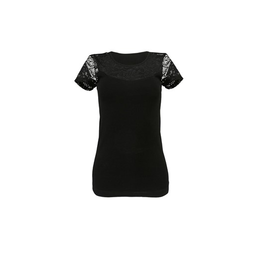 Koszulka damska czarna Kamila Golden Queen ze sklepu 5.10.15 w kategorii Bluzki damskie - zdjęcie 169716590