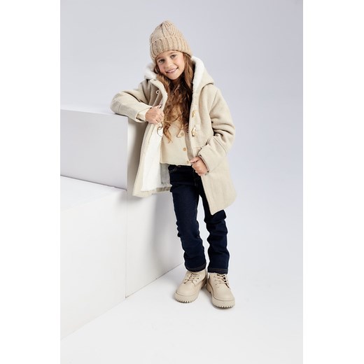 Elegancki zimowy płaszcz dla małej dziewczynki - Limited Edition 98/104 5.10.15 okazyjna cena