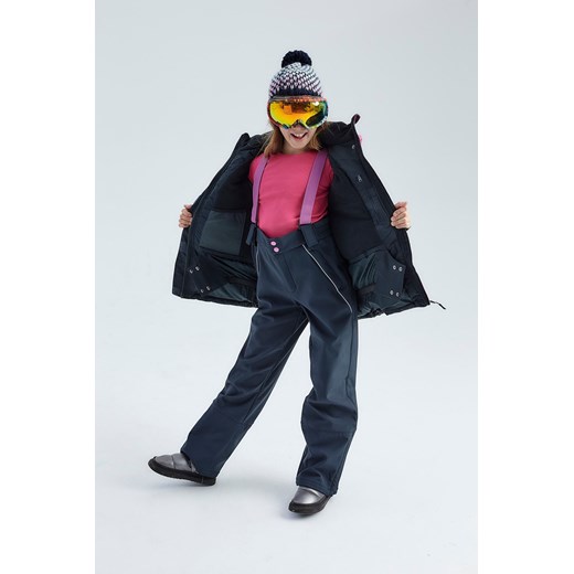 Dziewczęce spodnie narciarskie z szelkami ze sklepu 5.10.15 w kategorii Spodnie dziewczęce - zdjęcie 169716781