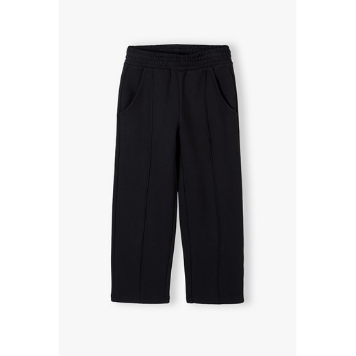 Spodnie dzianinowe Wide Leg - czarne ze sklepu 5.10.15 w kategorii Spodnie dziewczęce - zdjęcie 169716812