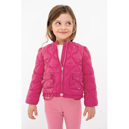Kurtka przejściowa dla dziewczynki Mayoral - różowa ze sklepu 5.10.15 w kategorii Kurtki dziewczęce - zdjęcie 169716820