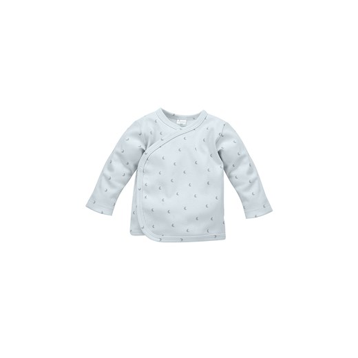 Niebieski bawełniany kaftanik niemowlęcy w księżyce ze sklepu 5.10.15 w kategorii Kaftaniki i bluzki - zdjęcie 169717064