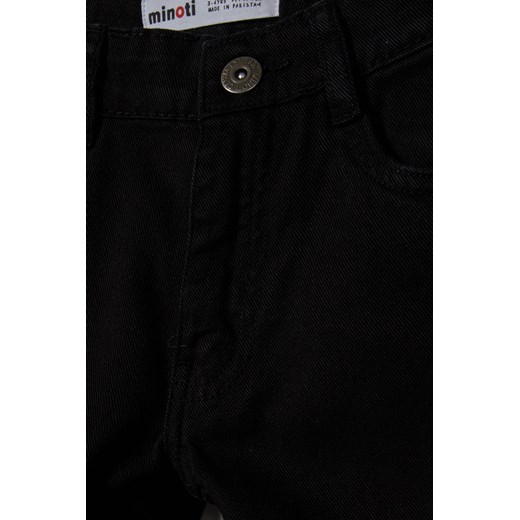 Czarne spodnie jeansowe dla chłopca - Minoti Minoti 140/146 5.10.15
