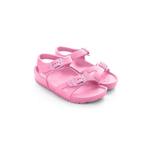 Różowe sandałki dla dziewczynki z klamrą Go Kids Go Kids 33 wyprzedaż 5.10.15