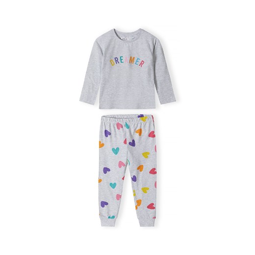 Piżama z długim rękawem oraz napisem Dreamer dla dziewczynki ze sklepu 5.10.15 w kategorii Piżamy dziecięce - zdjęcie 169717622