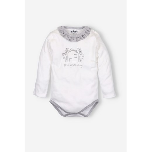 Body niemowlęce z bawełny organicznej dla dziewczynki ze sklepu 5.10.15 w kategorii Body niemowlęce - zdjęcie 169717714