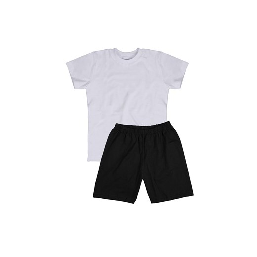 Chłopięcy strój sportowy T-shirt i spodenki czarny ze sklepu 5.10.15 w kategorii Komplety chłopięce - zdjęcie 169717800