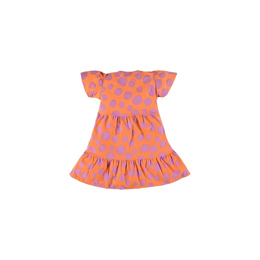 Pomarańczowa sukienka dziewczęca w kropki Up Baby 104 5.10.15