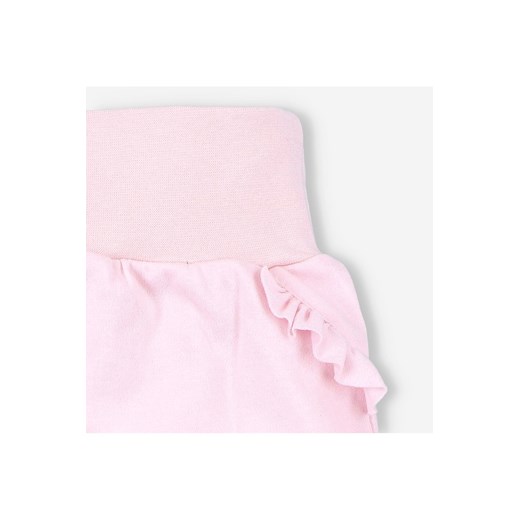 Półśpiochy niemowlęce z bawełny organicznej dla dziewczynki różowe Nini 56 5.10.15