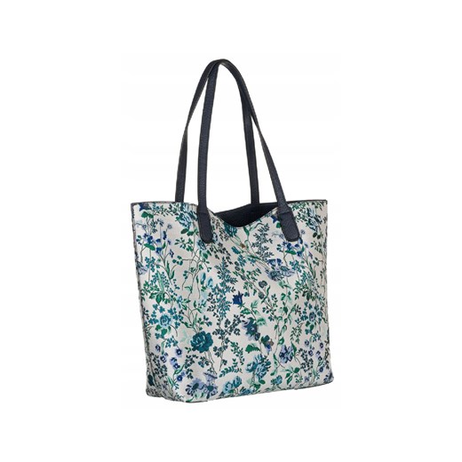 Shopperka damska ze skóry ekologicznej- David Jones ze sklepu 5.10.15 w kategorii Torby Shopper bag - zdjęcie 169718570