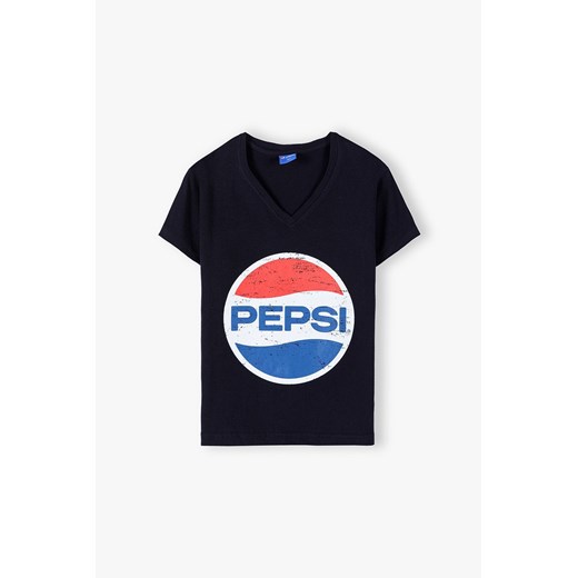T-shirt damski Pepsi - czarny S okazja 5.10.15