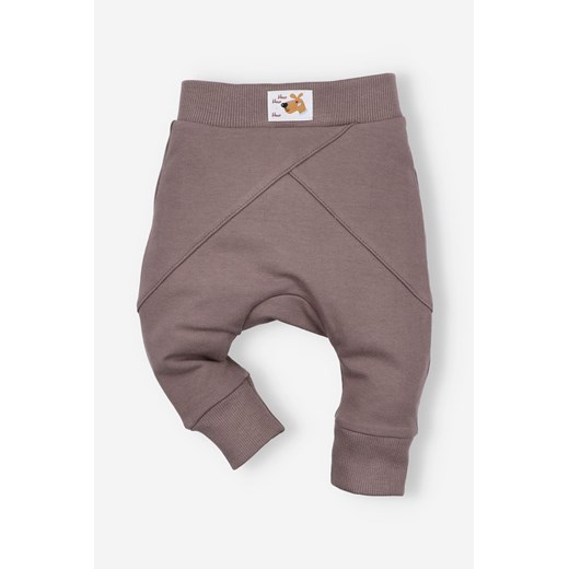 Spodnie niemowlęce z bawełny organicznej dla chłopca ze sklepu 5.10.15 w kategorii Spodnie i półśpiochy - zdjęcie 169718753
