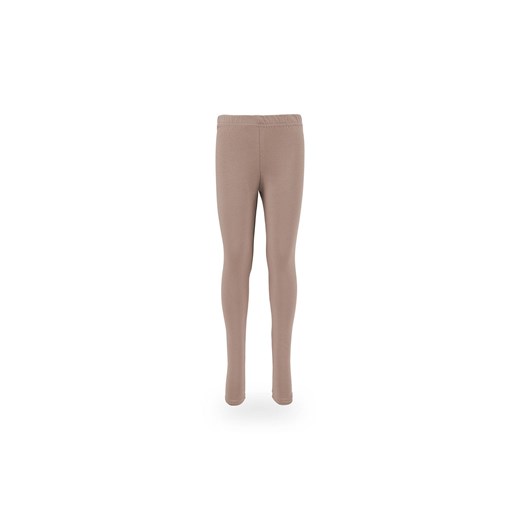 Dziewczęce legginsy basic beżowe ze sklepu 5.10.15 w kategorii Spodnie dziewczęce - zdjęcie 169719412