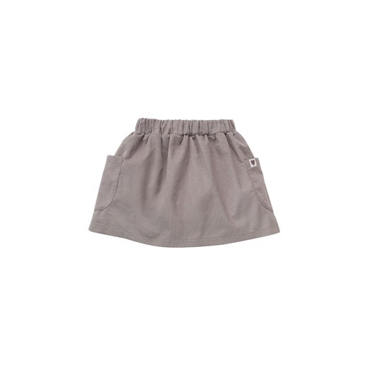 Bawełniana spódnica z kieszonkami - szara ze sklepu 5.10.15 w kategorii Spódnice dziewczęce - zdjęcie 169719721