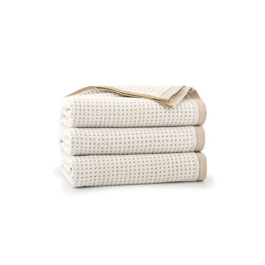Ręcznik Oslo z bawełny egipskiej beżowy 50x100cm ze sklepu 5.10.15 w kategorii Ręczniki - zdjęcie 169719810