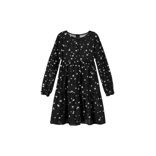 Czarna sukienka dziewczęca w gwiazdki ze sklepu 5.10.15 w kategorii Sukienki dziewczęce - zdjęcie 169720284