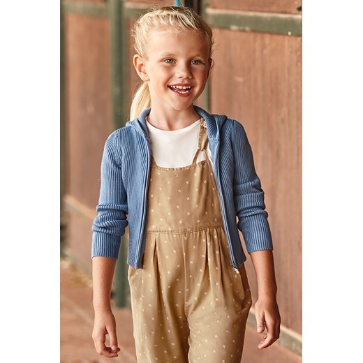 Bluza trykot ze ściągaczem dla dziewczynki Mayoral - niebieska ze sklepu 5.10.15 w kategorii Bluzy dziewczęce - zdjęcie 169720963