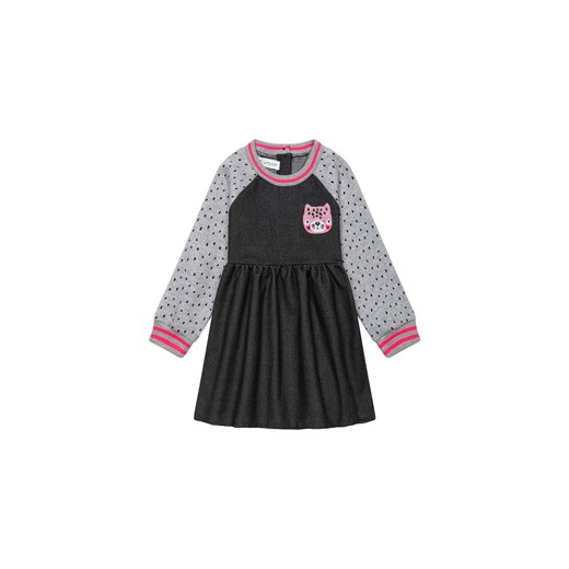 Sukienka dziewczęca z łączonych materiałów ze sklepu 5.10.15 w kategorii Sukienki niemowlęce - zdjęcie 169721061