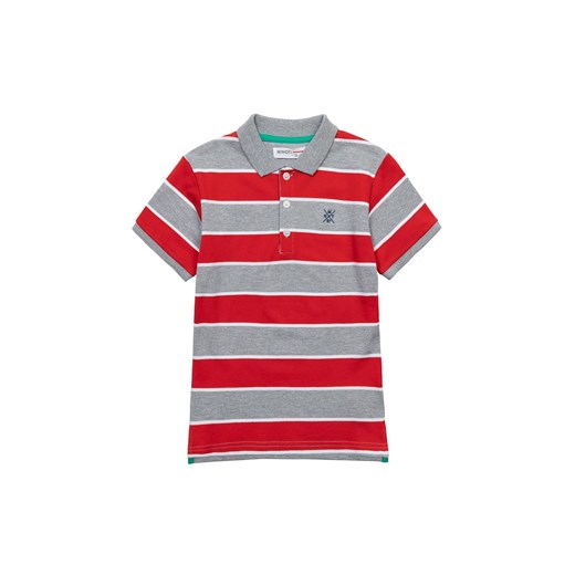 T-shirt niemowlęcy w paski polo ze sklepu 5.10.15 w kategorii Koszulki niemowlęce - zdjęcie 169721433