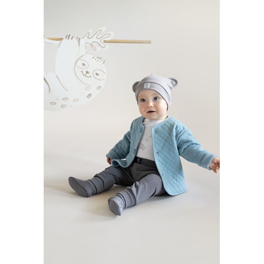 Bluza rozpinana niemowlęca SLOW LIFE niebieska Pinokio 68 5.10.15