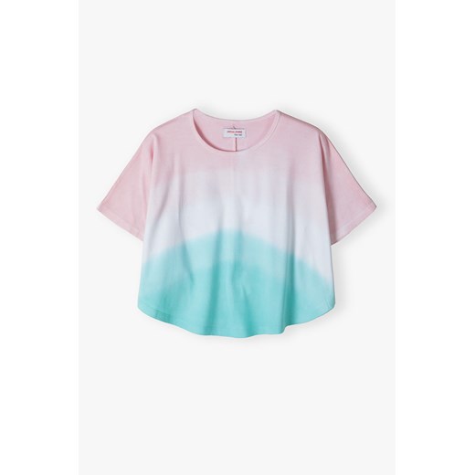 Letnia koszulka bawełniany dla dziewczynki ze sklepu 5.10.15 w kategorii Bluzki dziewczęce - zdjęcie 169721830