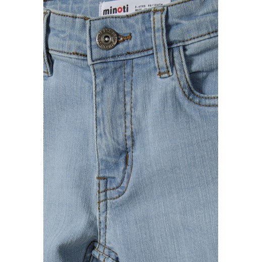 Jasnoniebieskie spodnie jeansowe dla chłopca - Minoti Minoti 134/140 5.10.15