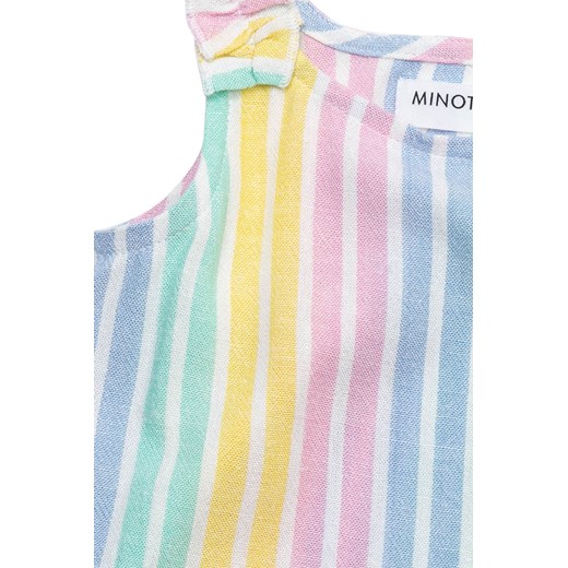 Kolorowa koszulka na ramiączkach w paski dla niemowlaka Minoti 80/86 5.10.15 okazja