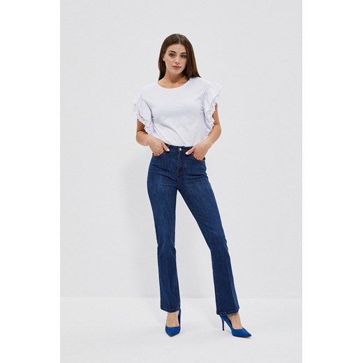 Spodnie jeansowe damskie typu dzwony L promocja 5.10.15