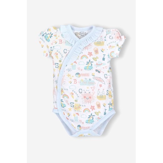 Body niemowlęce z bawełny organicznej dla dziewczynki ze sklepu 5.10.15 w kategorii Body niemowlęce - zdjęcie 169722594