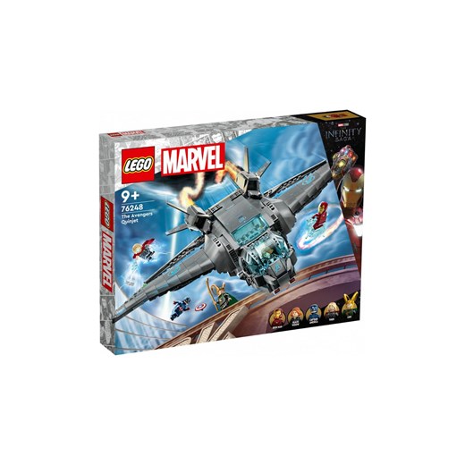 Klocki LEGO Super Heroes 76248 Quinjet Avengersów - 795 elementów , wiek 9 + ze sklepu 5.10.15 w kategorii Zabawki - zdjęcie 169722633