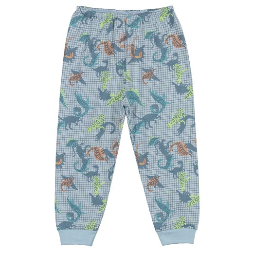 Bawełniane spodnie dla niemowlaka w dinozaury ze sklepu 5.10.15 w kategorii Spodnie i półśpiochy - zdjęcie 169723084