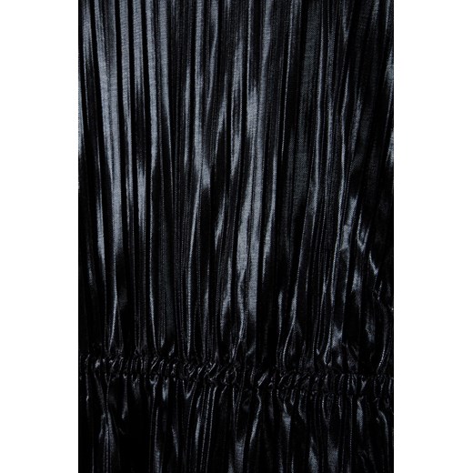 Metaliczny plisowany kombinezon długi dla dziewczynki - czarny Minoti 128/134 okazyjna cena 5.10.15