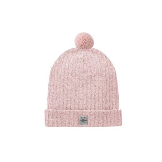 Niemowlęca czapka zimowa - jasnoróżowa ze sklepu 5.10.15 w kategorii Czapki zimowe damskie - zdjęcie 169723431