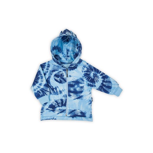 Bawełniana bluza chłopięca we wzory niebieska ze sklepu 5.10.15 w kategorii Bluzy chłopięce - zdjęcie 169723640