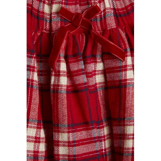 Świąteczna czerwona spódnica niemowlęca w kratę - 5.10.15. 5.10.15. 74/80 wyprzedaż 5.10.15